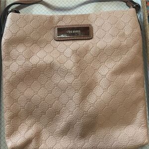 Steve Madden Blush Textured Shoulder Bag